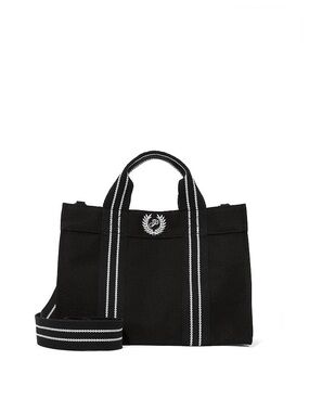 Victoria's Secret PINK Pure Black Canvas Mini Tote Bag NWT